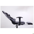 Крісло VR Racer Textile Craft AMF сірий/чорний