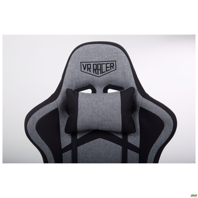 Крісло VR Racer Textile Craft AMF сірий/чорний