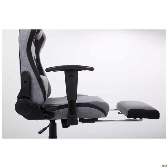 Крісло VR Racer Textile Craft AMF сірий/чорний