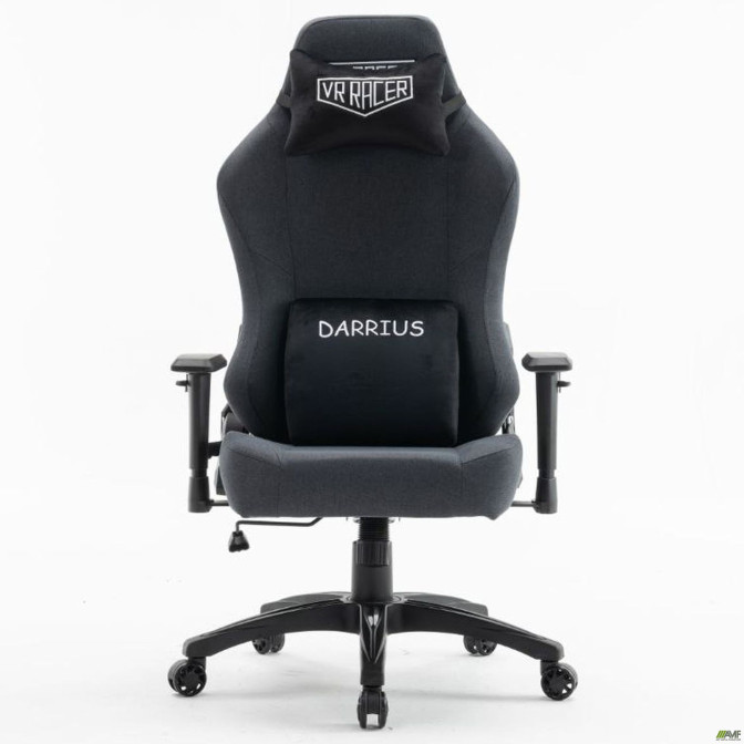Кресло геймерское VR Racer Textile Darrius Серый AMF