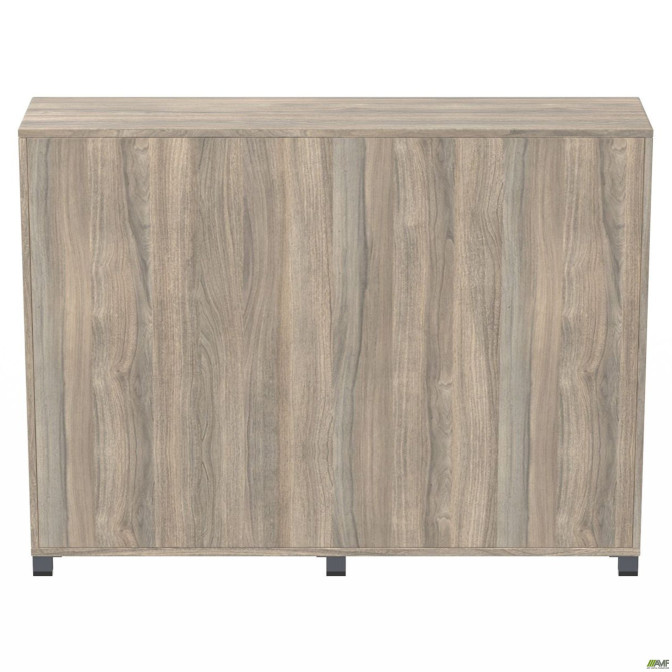 Шкаф Locker SIG - 606 - 1 (1850х420х1400мм) Черный графит / Вяз Либерти Дымчатый / Белый AMF