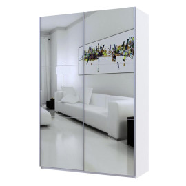 Шафа-купе G-Caiser 2 Дзеркала / 3 частини 160х60х240 Doros