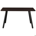 Стол Sheffield Черный / МДФ Темно - Коричневый AMF