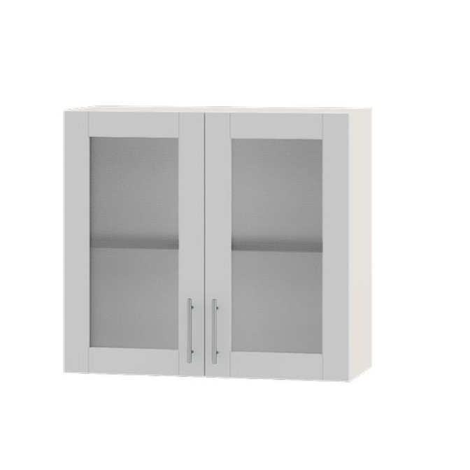 Кухонна секція ВВ10-800 верхня 800 дві вітрини Оптима Еверест