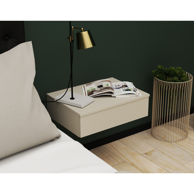 Тумба прикроватная Тая Сатин Мир Мебели