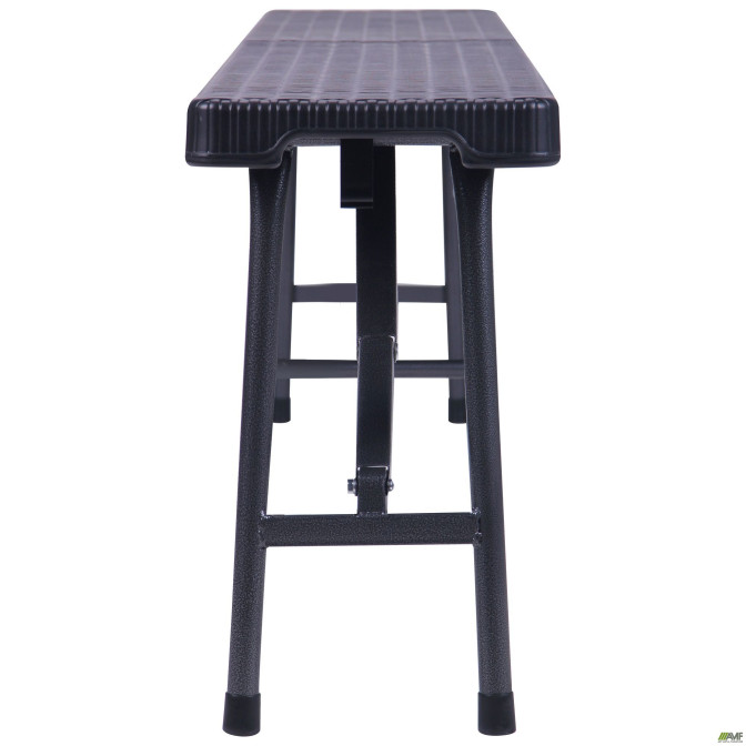 Скамейка складная Джили пластик rattan black AMF