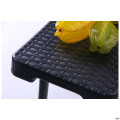 Скамейка складная Джили пластик rattan black AMF