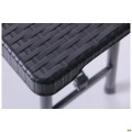 Скамейка складная Джили пластик rattan black AMF