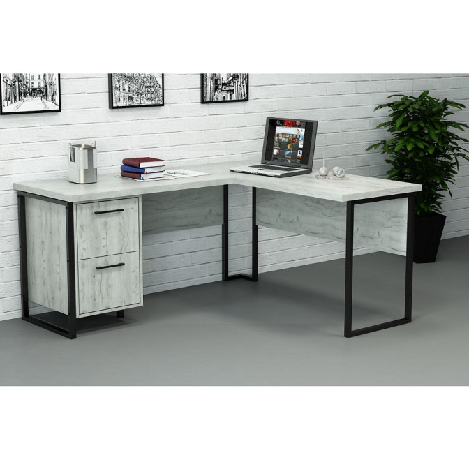 Стол угловой офисный СУЛА-5 Гамма стиль