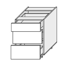 Кухонна секція Вінтаж нижня 50Н3ШХ/820 Телескоп VN-052W/9003 MiroMark
