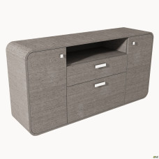 Комод AT – 900 (1620х420х830) Венге серый / Графит / Черный графит AMF