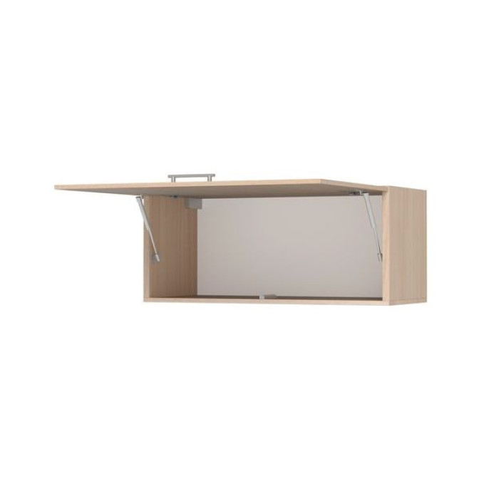 Кухонная секция с ручкой верхняя ШВ 1ДГ.450.800 Элегант (без рисунка) Мат Краска E-Line Senam  