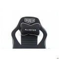 Кресло VR Racer Dexter Alister белый/черный AMF