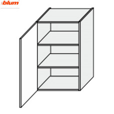 Кухонна секція Вінтаж верхня 45В/900 1дв Pro Blum VN-543W/9003 MiroMark