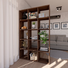 Стеллаж Кубика 3 Нимфея Альба Мир Мебели