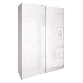 Шафа-купе 1,5x2,4 Белла / Bella Глянець Білий MiroMark BL-83-WB