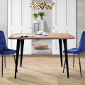 Стол Cherry 1200 (1200х670хН770) черный графит/Дуб Ливорно AMF