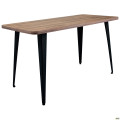 Стол Cherry 1200 (1200х670хН770) черный графит/Дуб Ливорно AMF