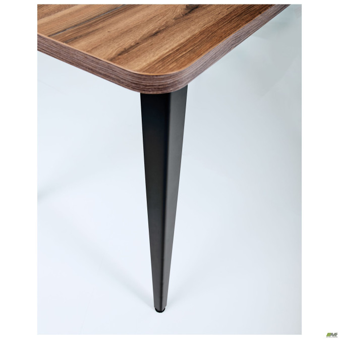 Стол Cherry 1200 (1200х670хН770) черный графит/Дуб Ливорно AMF