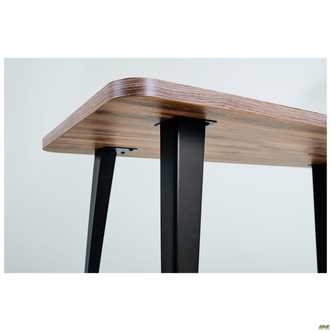 Стол Cherry 1200 (1200х670хН770) черный графит/Дуб Ливорно AMF