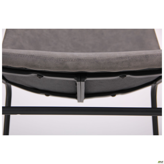 Стул Jango 8001L черный/black cowboy серый/F811-48 AMF