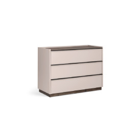 Комод 3Ящ Тоффі / Toffee Супермат Тоффі - Горіх Макадамія MiroMark TF-63-TF