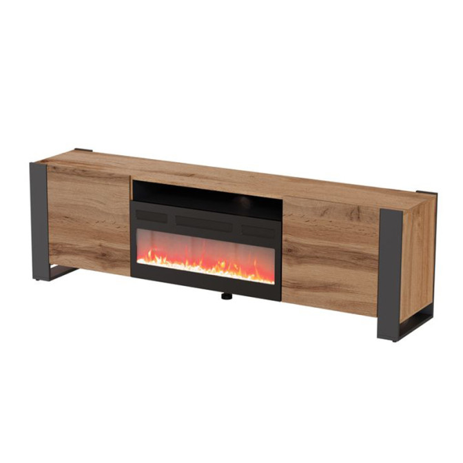 Тумба под ТВ Wood RTV EF с электрокамином Cama Тумба под ТВ Wood RTV EF с электрокамином Cama