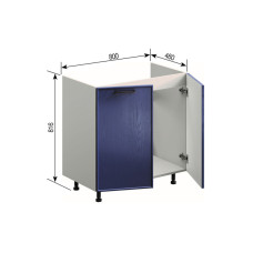 Кухонна секція нижня Н 80М Аріель Світ меблів