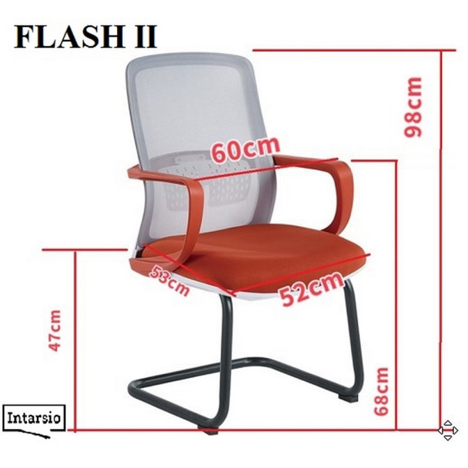 Кресло поворотное офисное Флэш II / FLASH II Intarsio