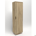Гардероб Delta DL-906 (550х420х2078мм) Блэквуд Ячменный / Опора белый беж AMF