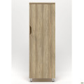 Гардероб Delta DL-907 (550х420х1685мм) Блеквуд Ячменный / Опора белый беж AMF