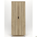 Гардероб Delta DL-908 (864х550х2078мм) Блеквуд Ячменный / Опора белый беж AMF