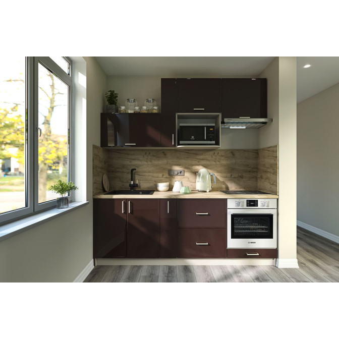 Модульная кухня Минимал глянец Garant