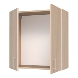 Кухонная секция с ручкой верхняя ШВ 2ДС.720.600 Элегант (без рисунка) Мат Краска E-Line Senam  