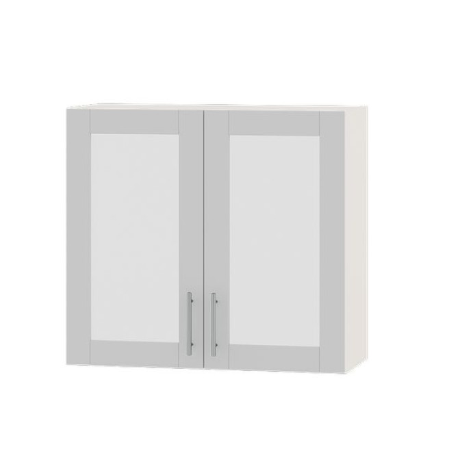 Кухонная секция ВВ06-800 верхняя 800 сушилка две витрины Оптима Эверест  