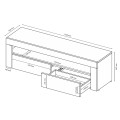 Тумба ТВ Модерн / Modern Глянець Білий MiroMark MD-160-WB