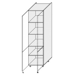 Кухонная секция Миллениум WG Пенал 60П/2140 Левая ML-760W/01L MiroMark  