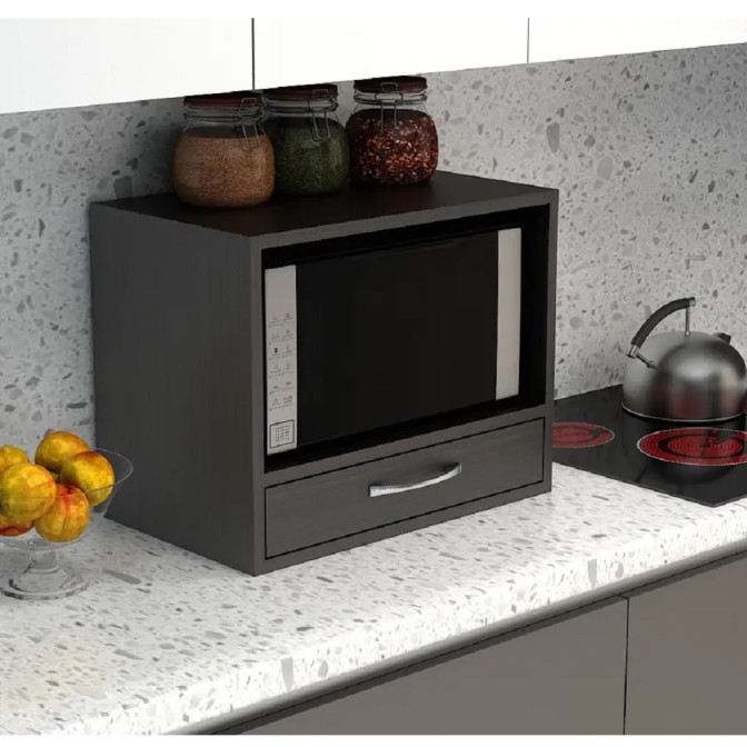 Полка для микроволновой печи ПМД-2 Дуб Венге Гамма стиль