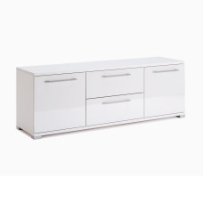 Тумба ТВ 1,5м Фемелі / Family Глянець Білий MiroMark FM-150-WB