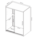 Комод 2Дв Кейс / Case Графит MiroMark 3831129M