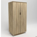 Гардероб Delta DL-909 (864х550х1685мм) Блеквуд Ячменный / Опора белый беж AMF