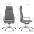 Кресло Larry HB Light Grey AMF