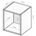 Секция BOX-10 / Глянец Чёрный MiroMark BX-10-BL