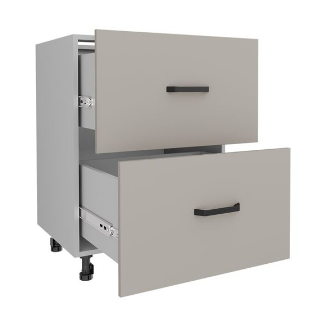 Кухонная секция нижняя НЯ-(1 + 1)60/82 Брайт Премьер Garant 