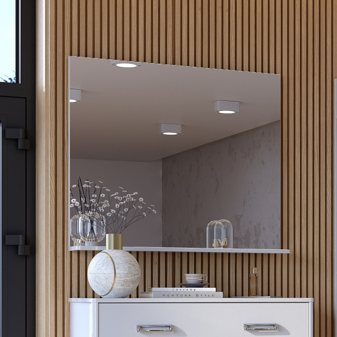 Зеркало Белла / Bella Глянец Белый MiroMark BL-80-WB