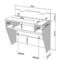 Навесной компьютерный стол AirTable-II SW Mini Zeus