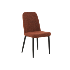 Стілець N-44 теракотовий  +  чорний Vetro mebel