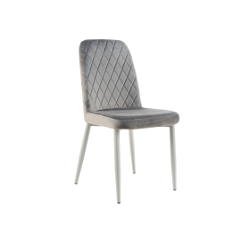 Стілець N-44 сірий велюр  +  сірий Vetro mebel