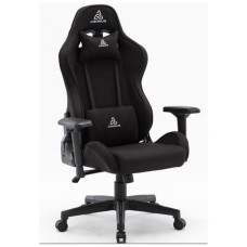 Крісло VR Racer Textile Maximus тканина чорний/чорний AMF