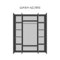Спальня 4ДЗ Вивиан Мир Мебели
